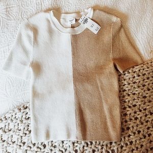 Abercrombie Color Block Tee